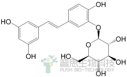 Piceatannol 3'-O-glucoside
