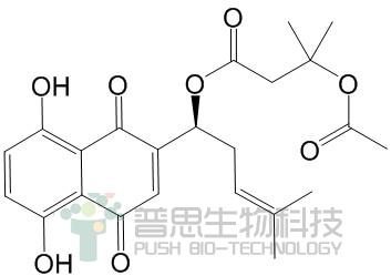 Acetoxyisovalerylshikonin, β-