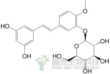 Rhapontigenin 3'-O-glucoside