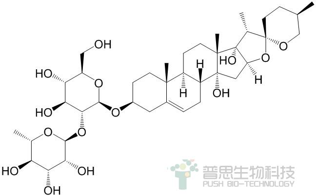 Ophiogenin 3-O-α-L-rhamnopyranosyl-(1→2)-β-D-glucopyranoside