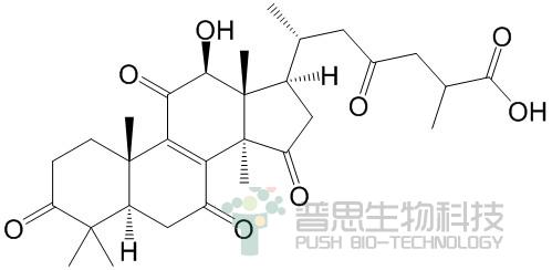Ganoderic acid F, deacetyl-