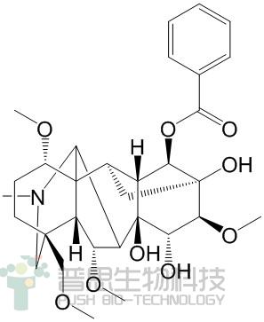 Benzoylhypaconine