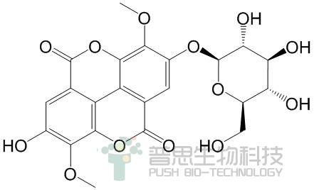 3,3'-Di-O-methylellagic acid 4'-glucoside
