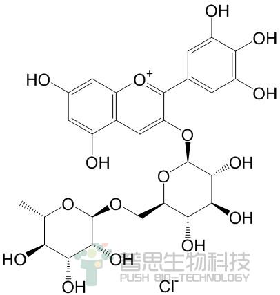 Delphinidin 3-O-rutinoside chloride