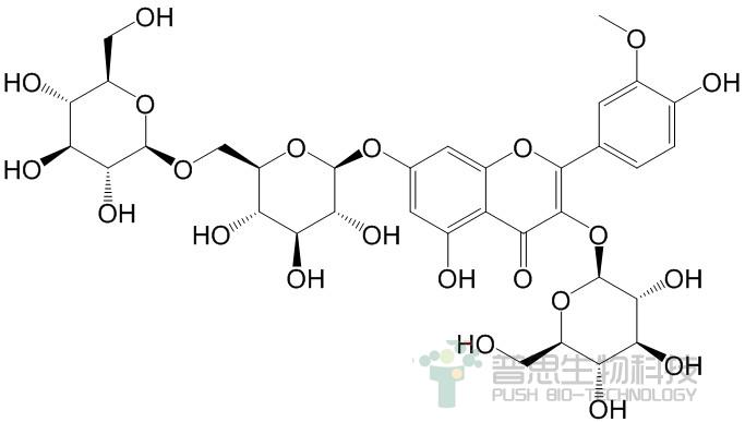 Isorhamnetin 3-O-β-D-glucose-7-O-β-D-gentiobioside