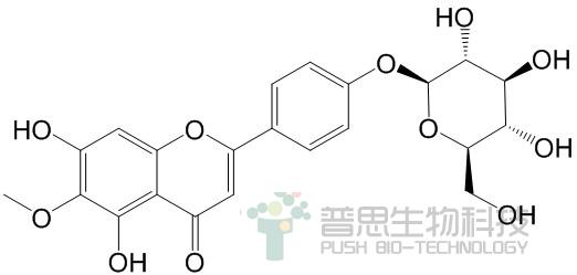Hispidulin 4'-O-β-D-glucopyranoside