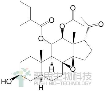 11α-O-Tigloyl-12β-O-acetyltenacigenin B