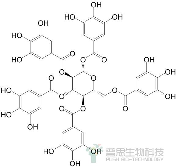β-1,2,3,4,6-Pentagalloylglucose