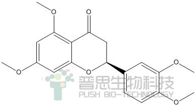 （2S）-5,7,3',4'-tetramethoxyflavanone