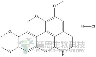 Norglaucine hydrochloride